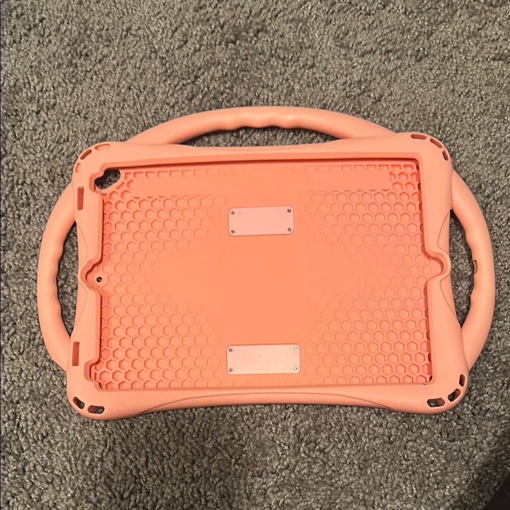 Kids Pink Tablet Case with Handle